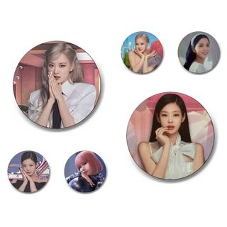 Huy hiệu cài áo IN HÌNH Blackpink Lisa Rose Jisoo Jennie dễ thương tiện lợi m02