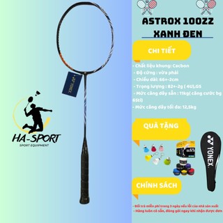 Vợt cầu lông ASTROX 100zz - căng sẵn 11kg- gồm bao đựng, quấn cán, quà tặng