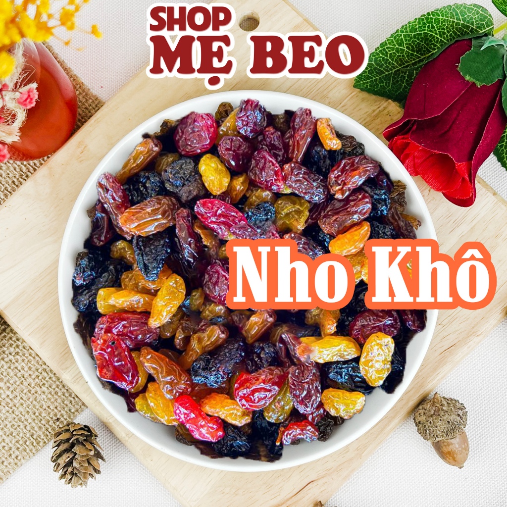 Nho Sấy Khô Không Đường Shop Mẹ Beo