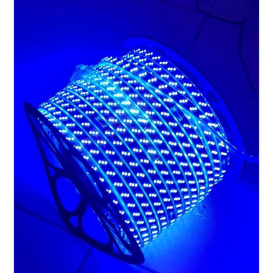 Dây led 3 hàng 2 hàng đổi màu Led 3 mắt hắt trần quấn cây siêu sáng loại 1 chống nước