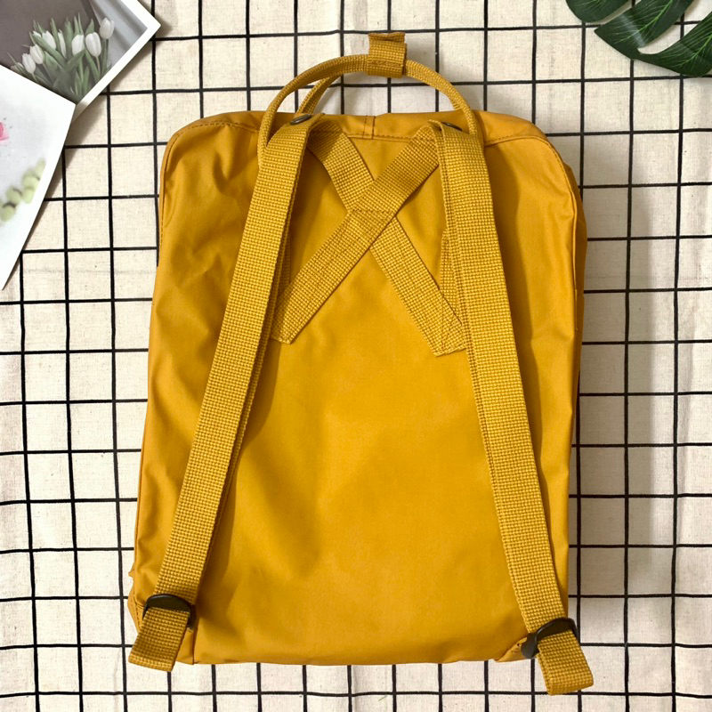 Balo Fjallraven Kanken Warm Yellow - Size Laptop 14 inch - New Arrival 2023