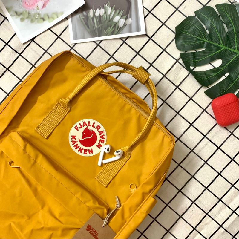 Balo Fjallraven Kanken Warm Yellow - Size Laptop 14 inch - New Arrival 2023