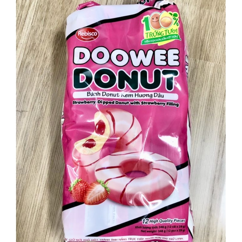 Bánh Donut DOOWEE 12 cái