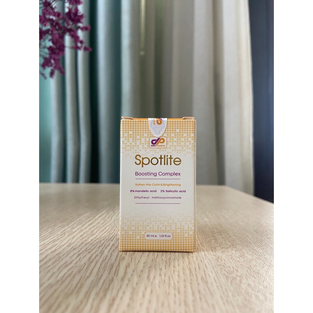 Serum Tẩy Sạch Tế Bào Chết Hoá Học Loại Bỏ Nám Tàn Nhang, AHA 8% + BHA 2% Spotlite Boosting Complex 30ml Danpharm Israel