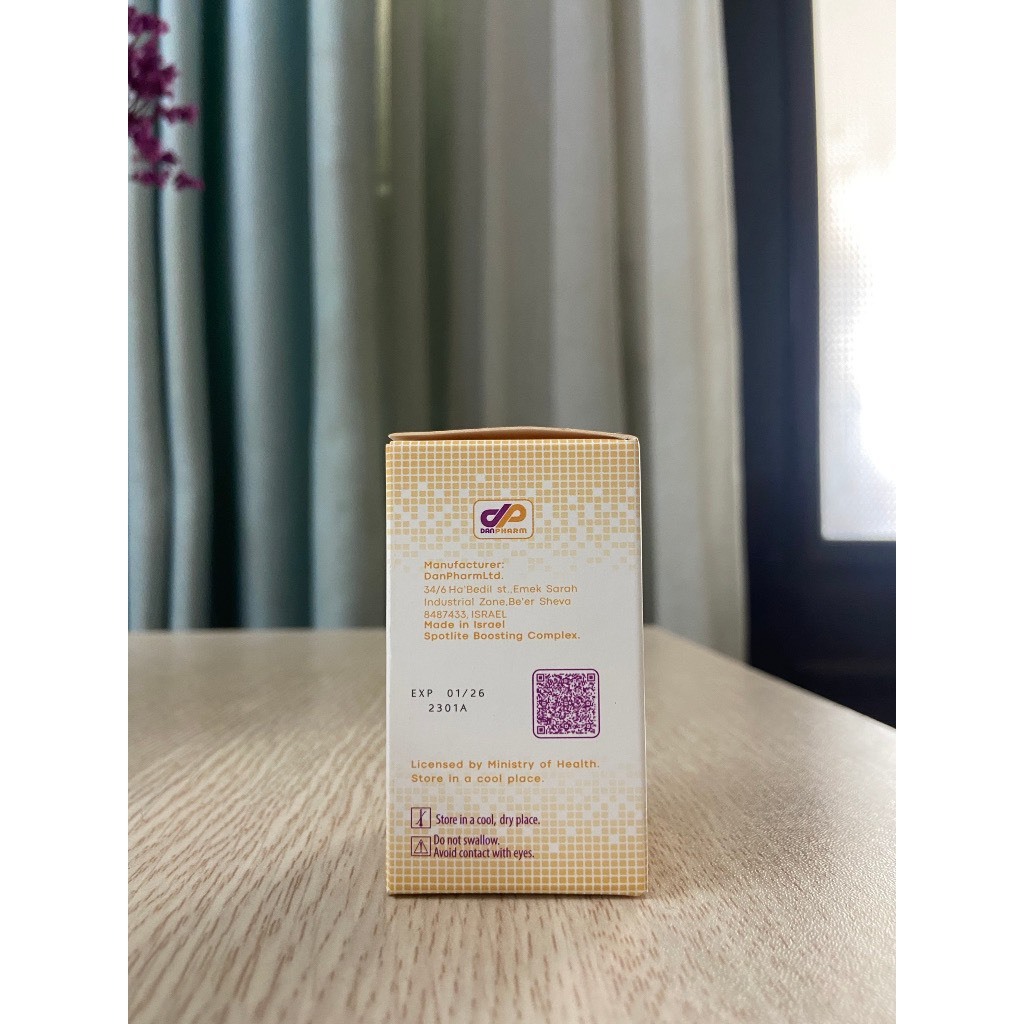 Serum Tẩy Sạch Tế Bào Chết Hoá Học Loại Bỏ Nám Tàn Nhang, AHA 8% + BHA 2% Spotlite Boosting Complex 30ml Danpharm Israel