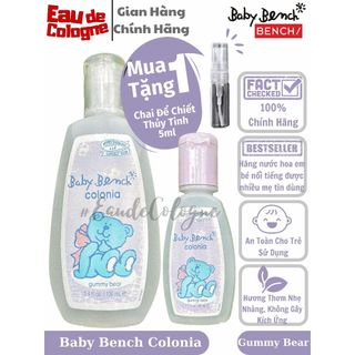 Nước hoa em bé BABY BENCH COLONIA Chính Hãng - Gummy Bear