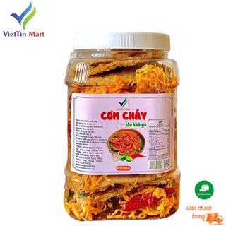 Cơm Cháy Lắc Khô Gà Viettin Mart hũ 500g