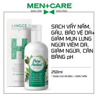 TẮM GỘI SẠCH VẨY NẤM, GÀU LANGCE BẢO VỆ+ DA dành cho NAM