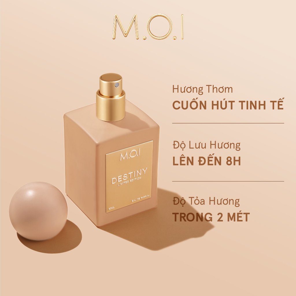Nước hoa DESTINY M.O.I cao cấp phiên bản giới hạn 50ml