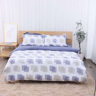 Bộ vỏ chăn vỏ gối K-Bedding by Everon có khóa kéo, lồng được ruột chăn - Giao màu ngẫu nhiên