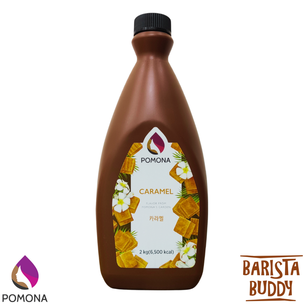 Sốt/Xốt Pha Chế Sauce Pomona - Vị Caramel - Hàng Chính Hãng - 2kg