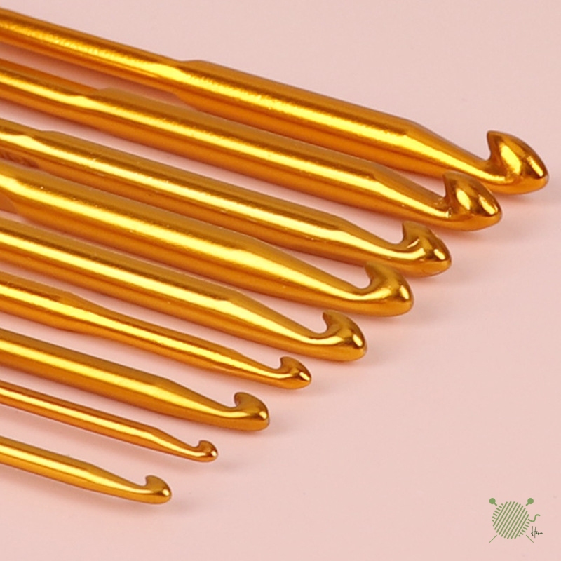 Kim móc 2 đầu vàng SKC-Chất liệu Inox sơn tĩnh điện màu vàng Cao Cấp