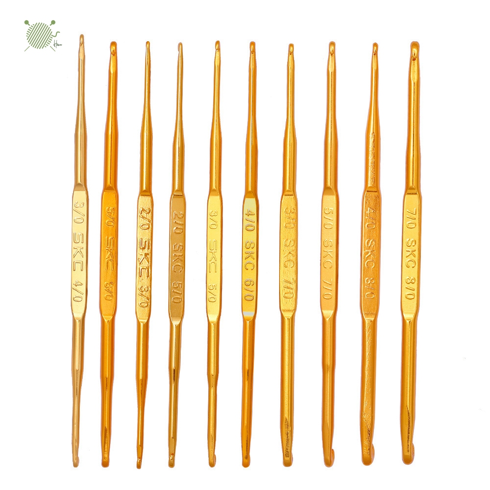 Kim móc 2 đầu vàng SKC-Chất liệu Inox sơn tĩnh điện màu vàng Cao Cấp