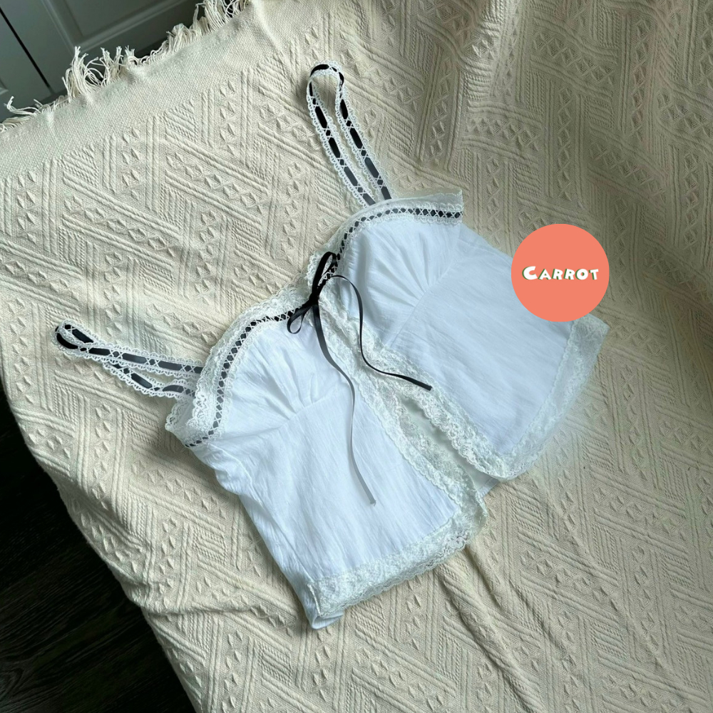 Set áo croptop nữ kèm chân váy xòe siêu cưng - Set đồ mặc đi chơi đi tiệc style dễ thương combo 2 món | carrotxinhdep