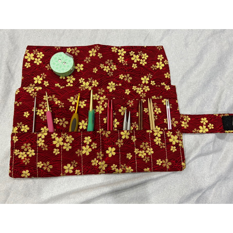 Ví đựng kim đan móc handmade