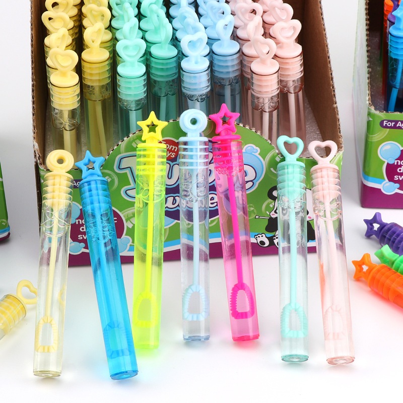 Ống thổi bong bóng xà phòng mini đồ chơi giải trí