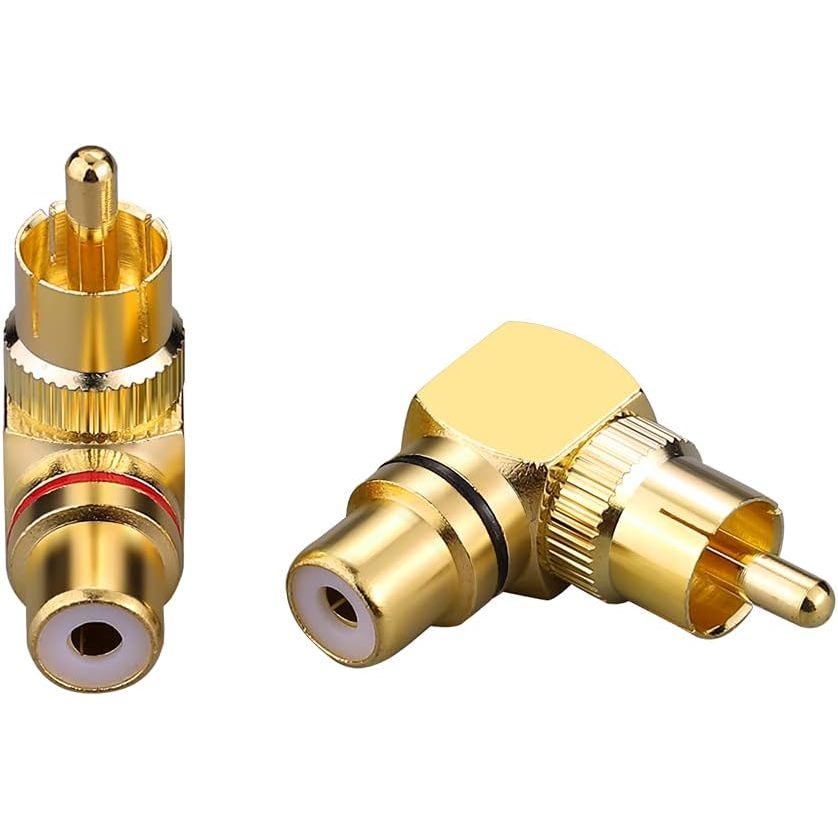 ĐẦU NỐI AV ĐỰC CÁI VUÔNG GÓC MẠ VÀNG