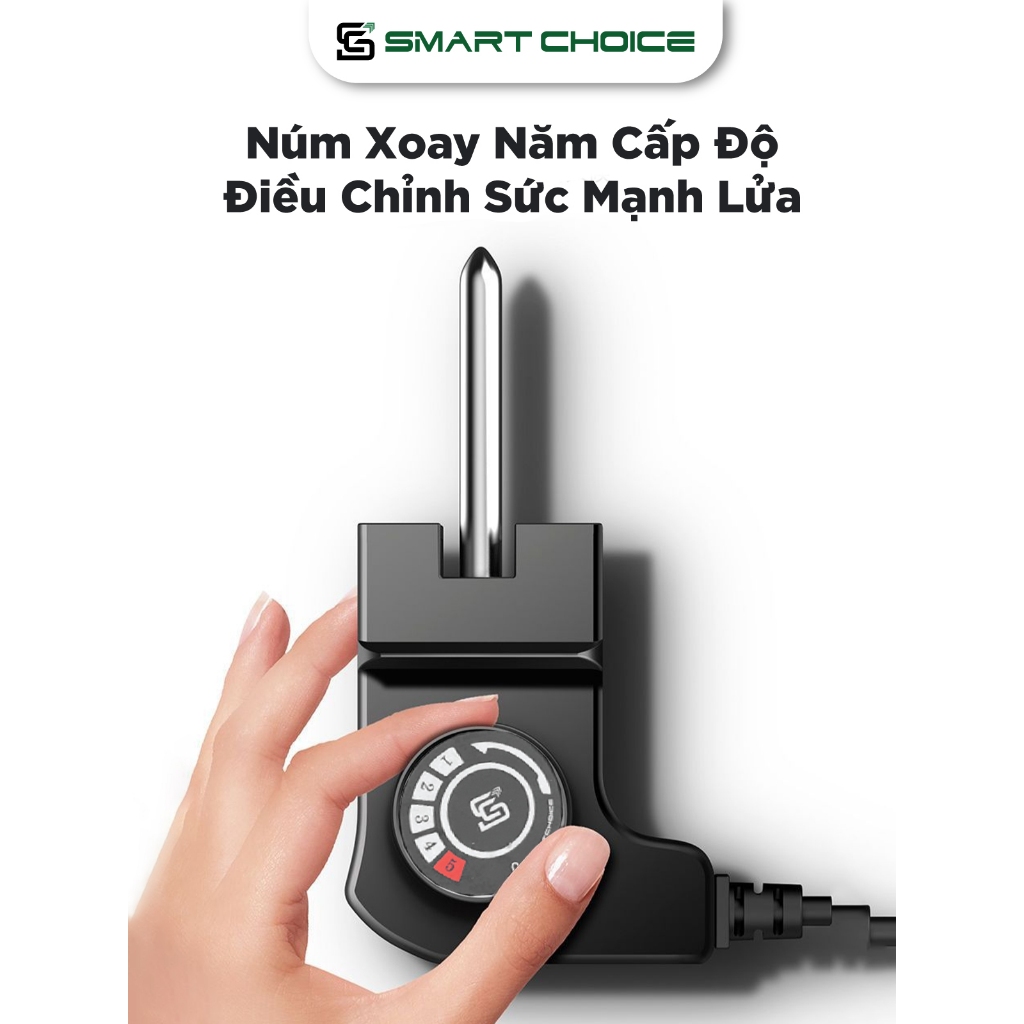 Bếp Nướng Điện SMARTCHOICE SCG-ND Công Suất Mạnh Mẽ, Kích Thước Lớn, Chống Dính Tốt, BH 18 Tháng