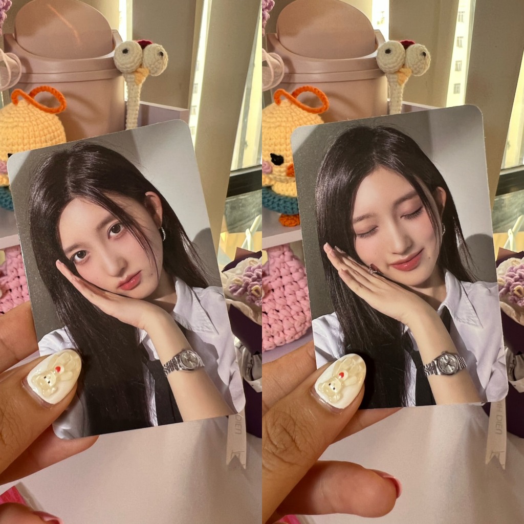 Photocard IVE MINE Offcial - Thẻ ảnh bo góc IVE