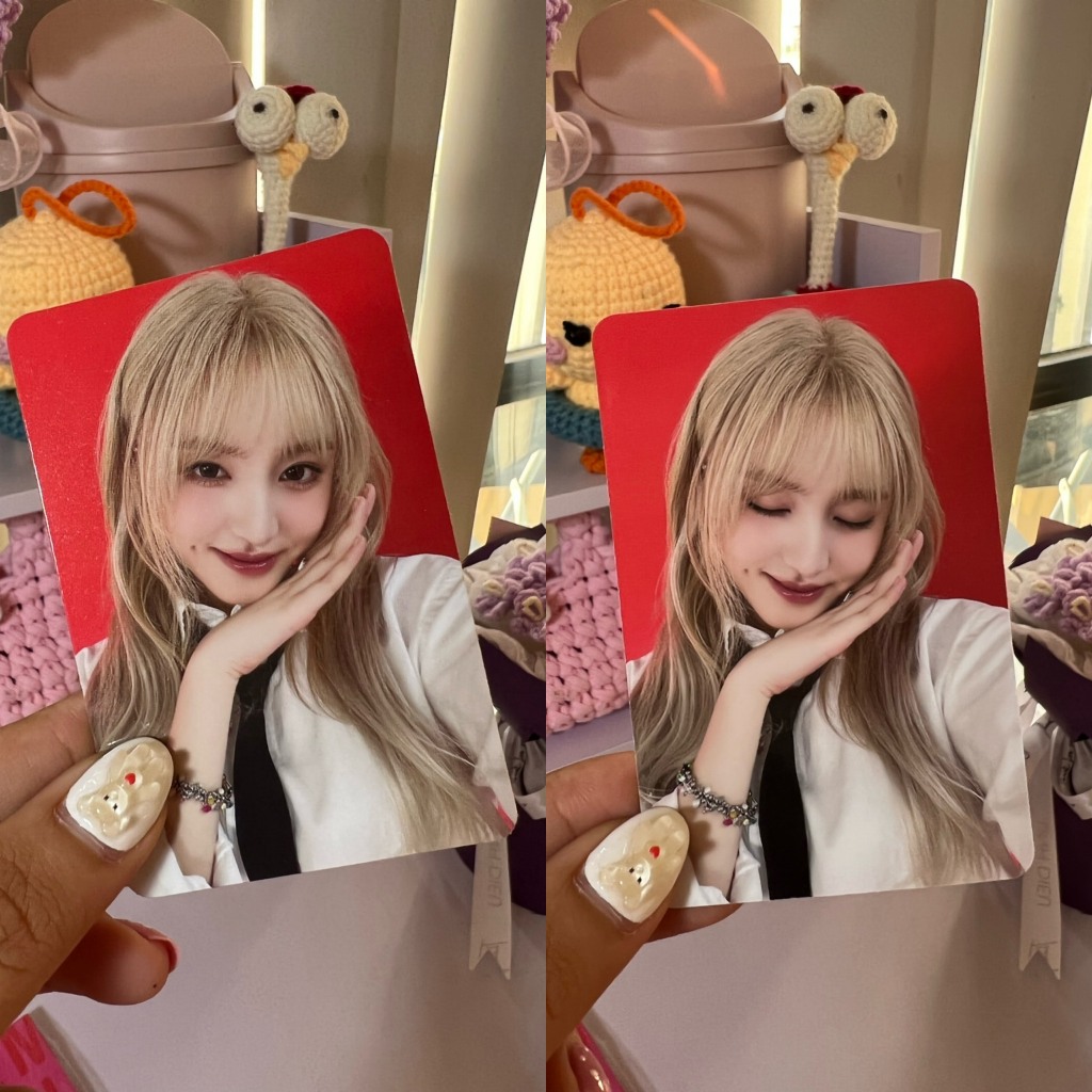 Photocard IVE MINE Offcial - Thẻ ảnh bo góc IVE
