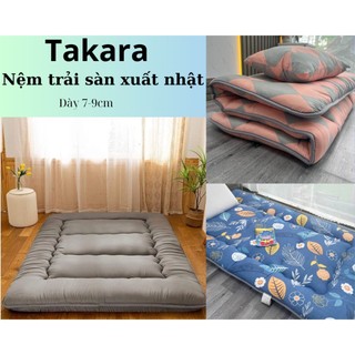 Nệm bông xuất Nhật | Topper Nệm cao cấp hiệu TAKARA 1m 1m2 1m4 1m6 1m8 dài 2m N3