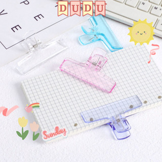 Kẹp giấy trong suốt, kẹp tài liệu cute, kẹp giấy note dễ thương