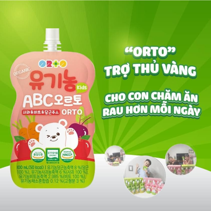 Nước dinh dưỡng thiên tài Orto Organic