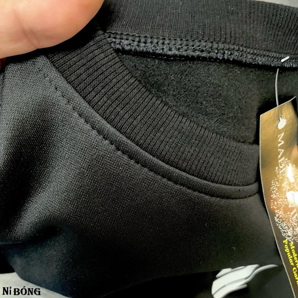 Bộ Nỉ dài tay Nam Bigsize đẹp không bai xù thoáng khí. Bộ thể nam thể thao dài tay kiểu Hàn Quốc