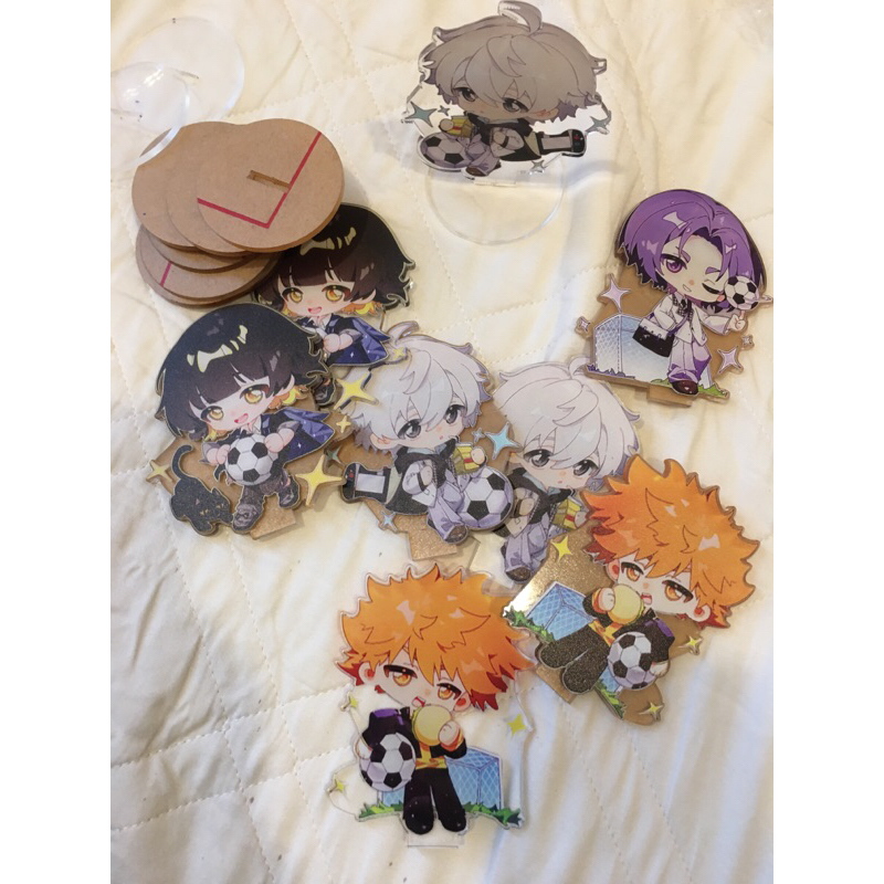 Standee Blue lock 8cm ver bóng đá