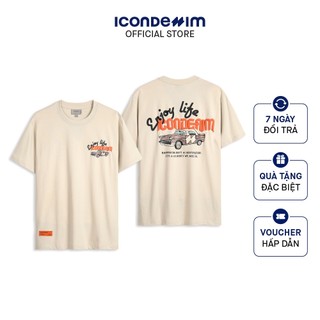 Áo thun unisex icondenim the beginning of happiness atid0254