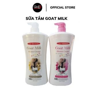 Sữa Tắm Tinh Chất Sữa Dê Goat Milk Carebeau Thái Lan 1150ml