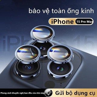 [ ip 15 pro max ] Bộ 3 Mắt dán camera iPhone 15 , 14 pro max,14 pro,13 pro max,13 pro ,13 pro max 12 Pro Max 11 pro max