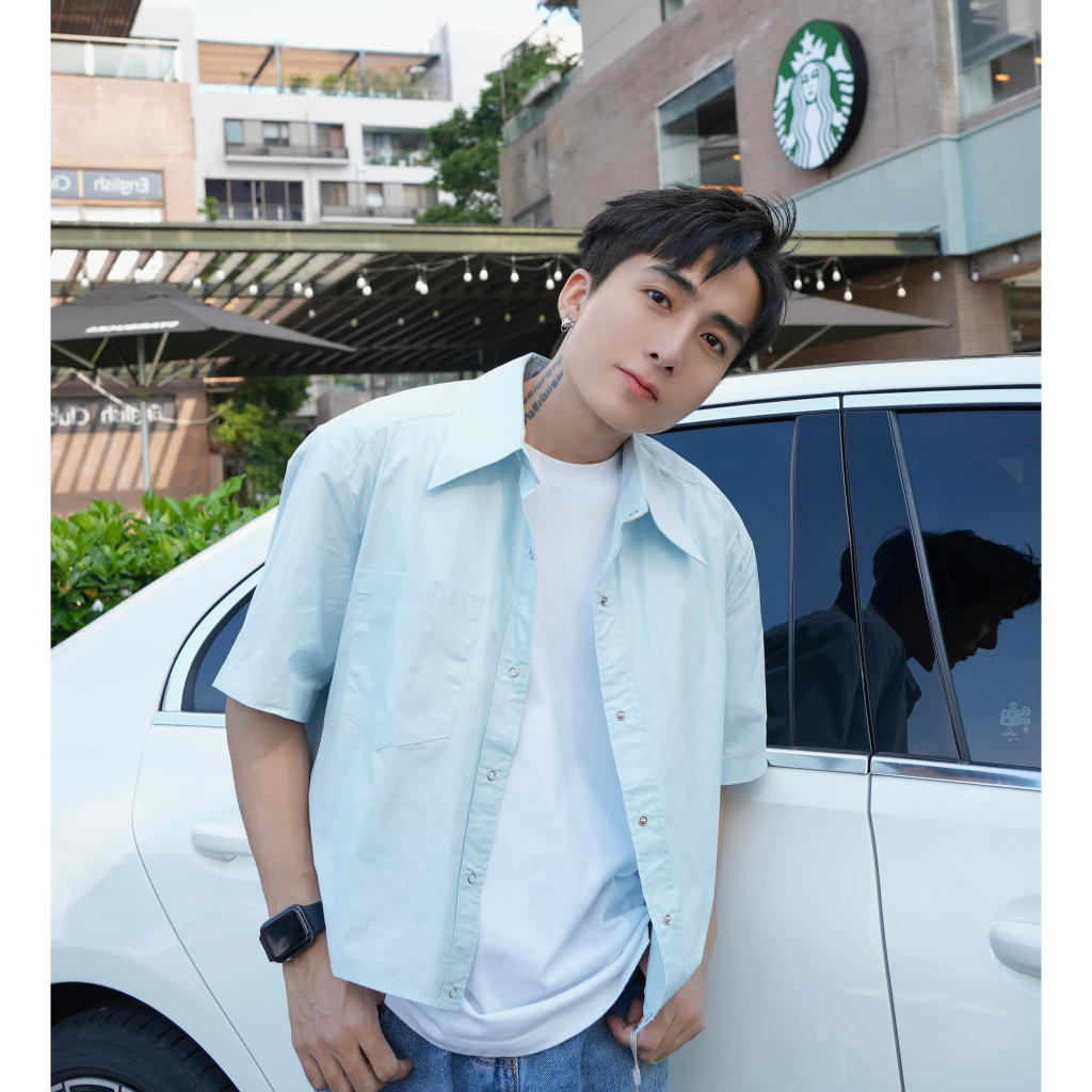 ÁO SƠ MI FORM BOXY- CHUOTCONG HN94