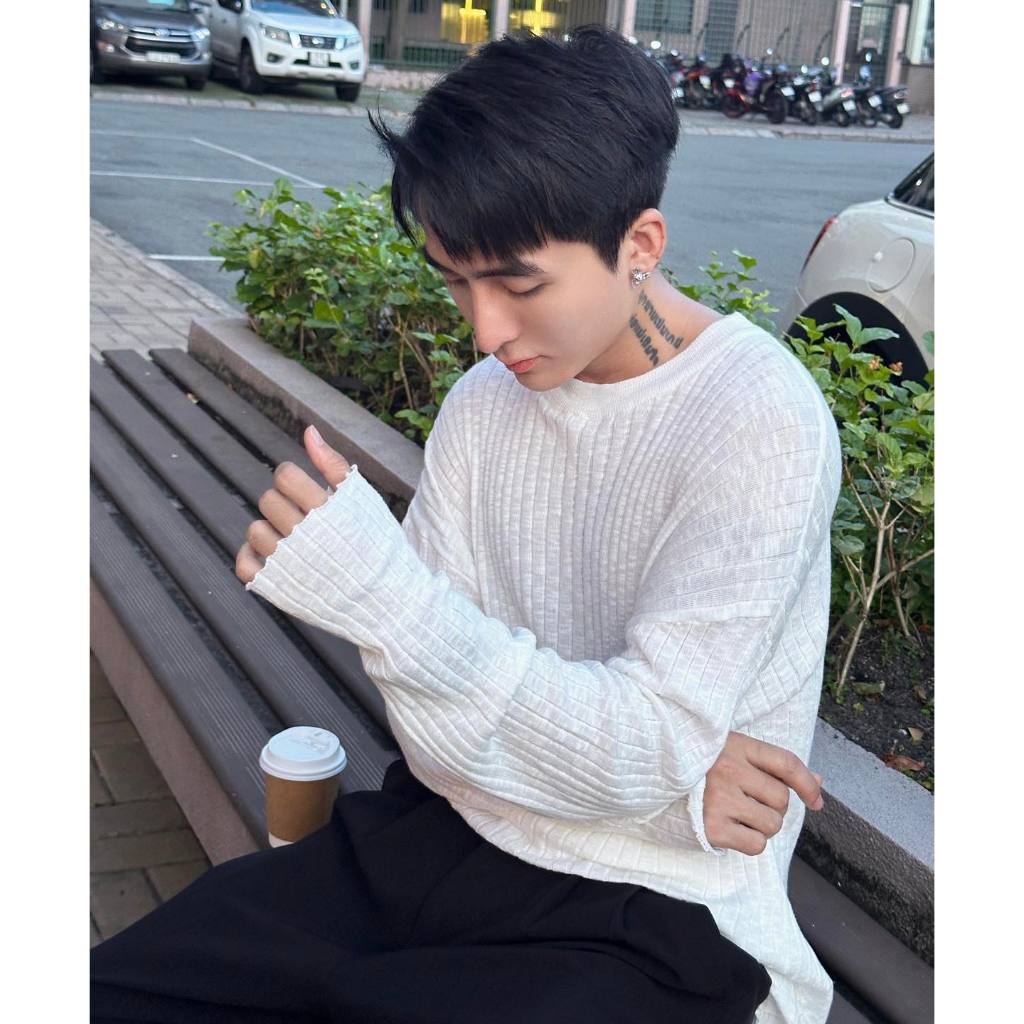 ÁO THUN LEN TAY DÀI TRƠN- CHUOTCONG T48731