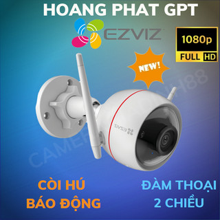 Camera wifi ngoài trời ezviz c3w 1080p siêu nét còi hú báo động + đàm thoại