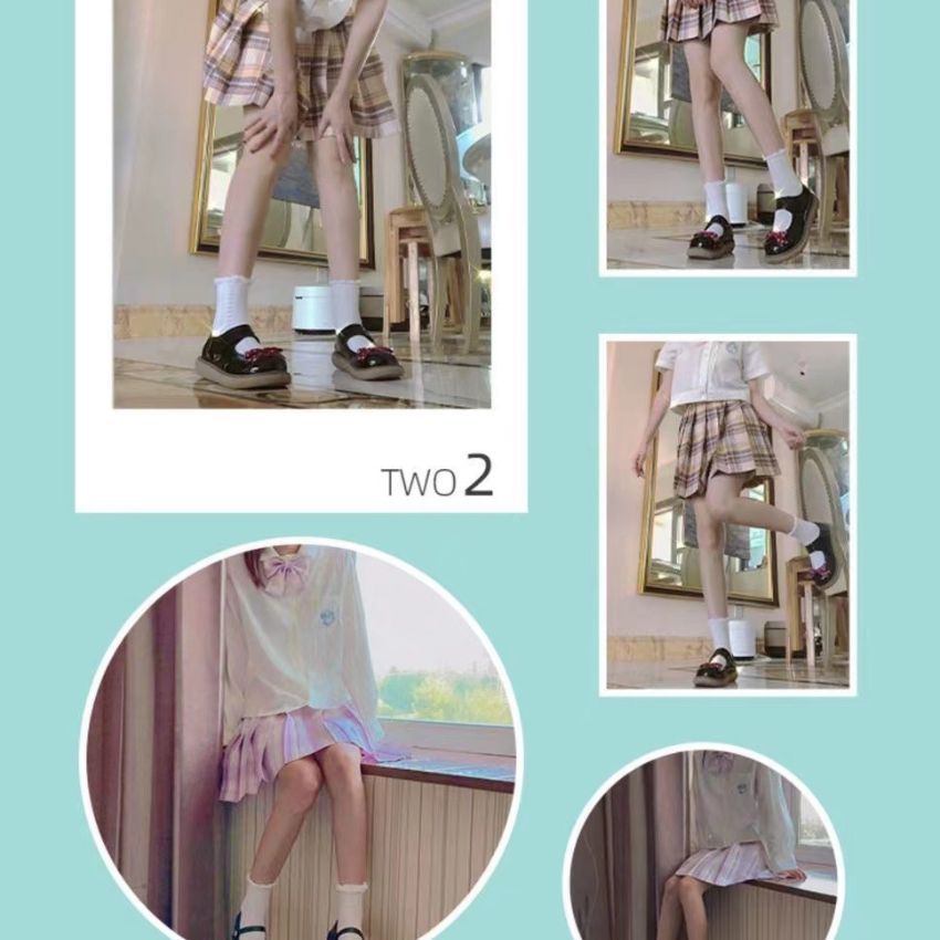 Tất nữ màu trắng siêu xinh phong cách Hàn,vớ nữ trắng trẻ trung TN29