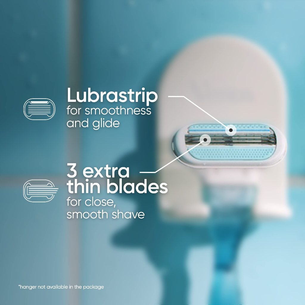 Đầu lưỡi dao thay thế cho dao cạo Gillette venus smooth 3 blades cho nữ