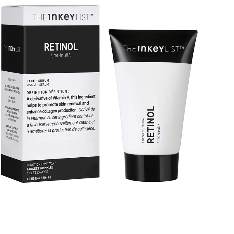 Tinh Chất Giảm Mụn Chống Lão Hóa The INKEY List Retinol Serum ( 30mL)