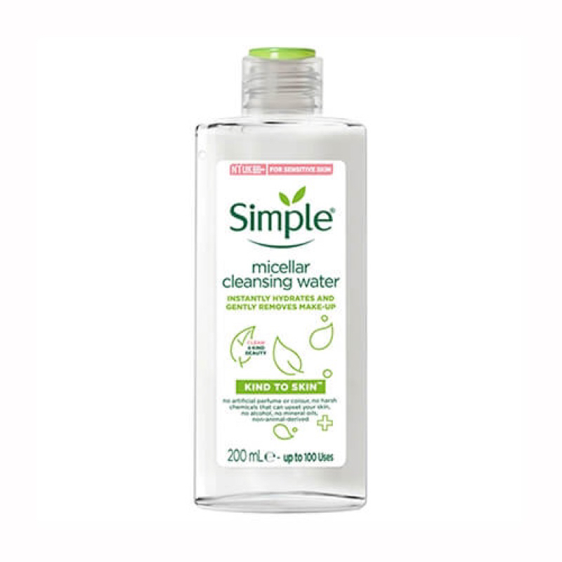 Nước Tẩy Trang Simple Micellar Cleansing Water 200ml