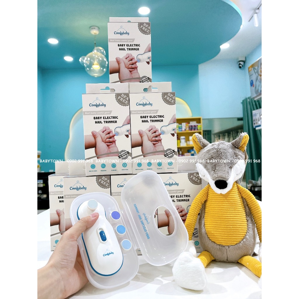 Máy dũa móng tay tự động cho trẻ Comfybaby