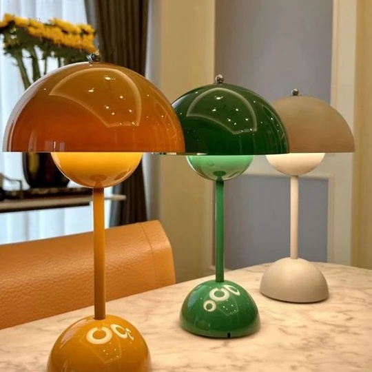 Flyingbear Đèn Ngủ Để Bàn Trang Trí Phòng Ngủ Hình Bông Hoa Phong Cách Bắc Âu