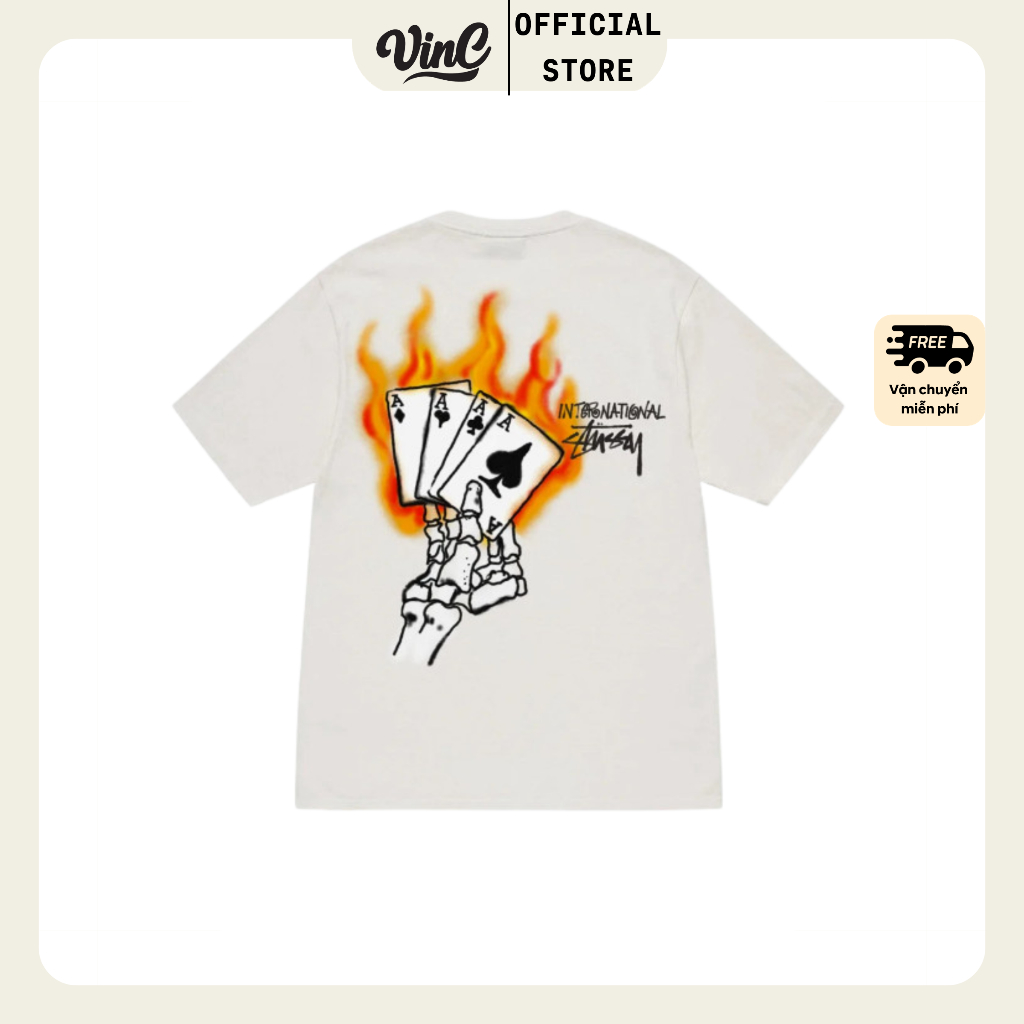 Áo thun Stussy Read EM' N' Weep Pigment Dyed unisex - CÓ SẴN