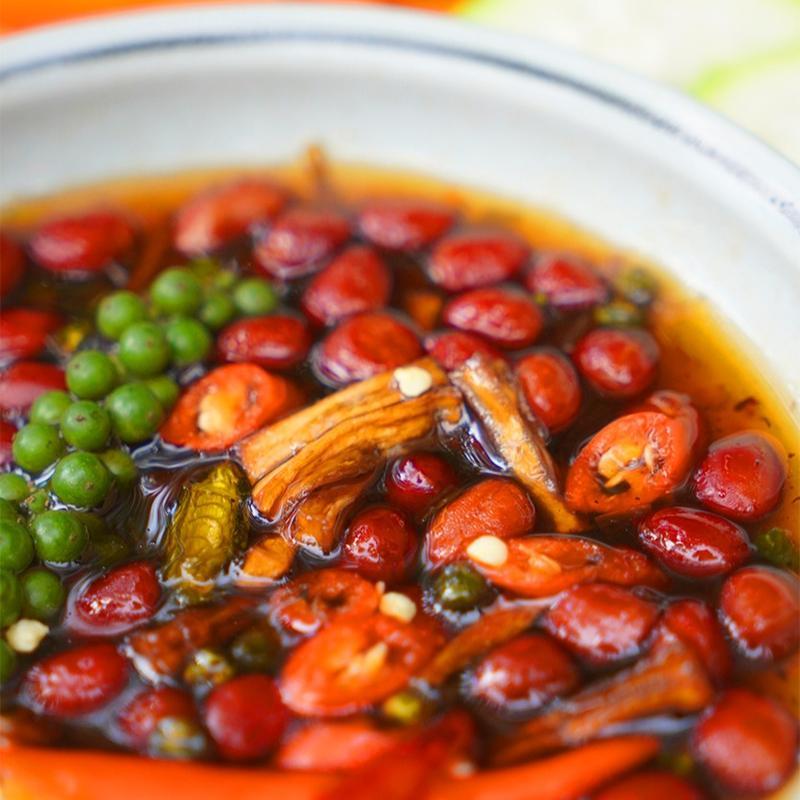 Kho quẹt chay đậu phộng Thích Cay, chấm rau củ, ăn kèm cơm nóng, chay mặn đều dùng được