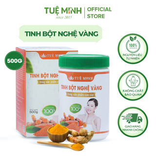Tinh bột nghệ vàng nguyên chất Tuệ Minh cao cấp 1 hộp 0,5kg