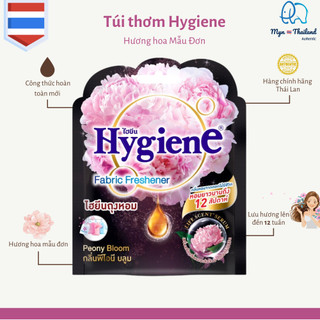   HÀNG NỘI ĐỊA THÁI LAN  Túi thơm Hygiene hương nước hoa treo phòng để tủ quần áo tủ giày dép xe ô tô balo túi xách. 