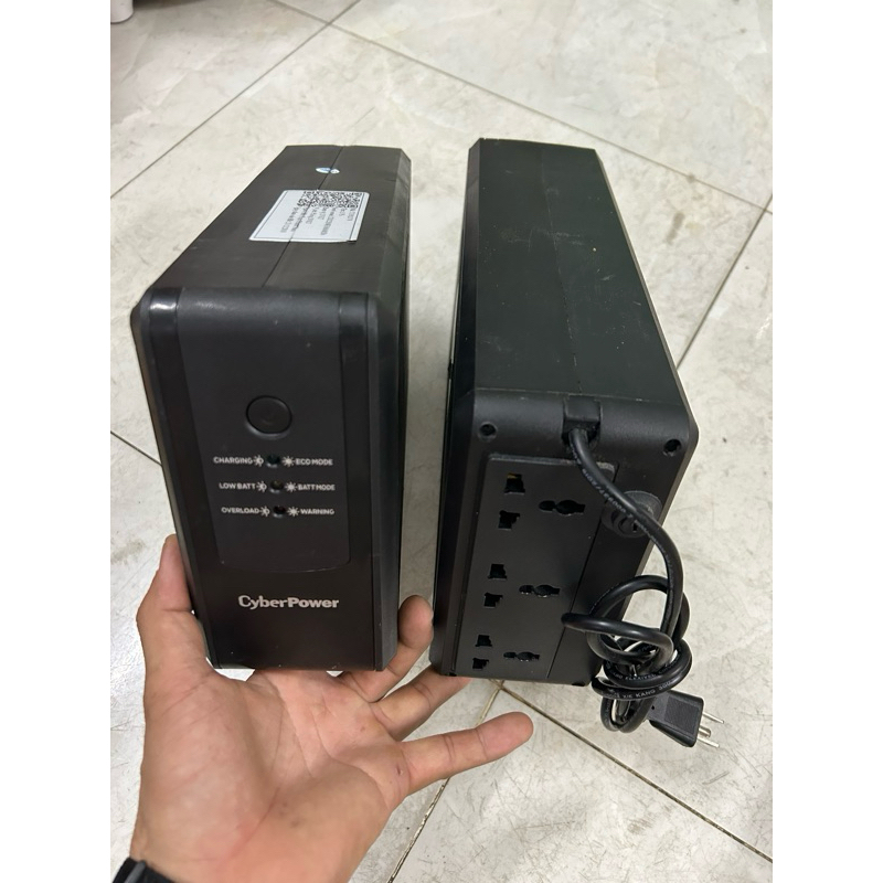 Lưu điện ups Cyberpower 650va 360w không kèm acquy