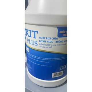 Nước rửa chén Kitkit Plus không mùi 3.5L- Thái Lan