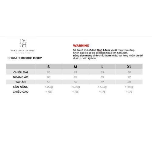 HOODIE BOXY - Áo hoodie thêu đấp vải Whose DHSTUDIO