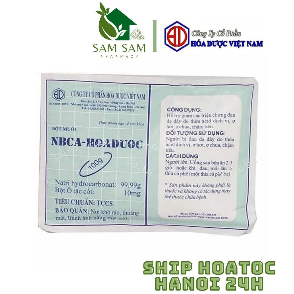 Muối Dạ Dày 100g - Mẫu khác nhau tùy đợt - NabiCa