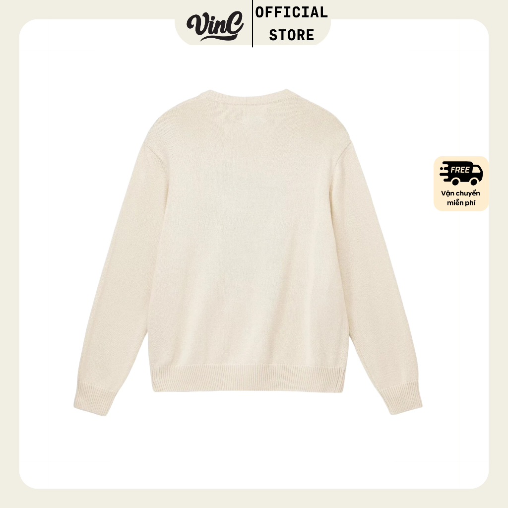 Áo Sweater Stussy Curly S - CÓ SẴN